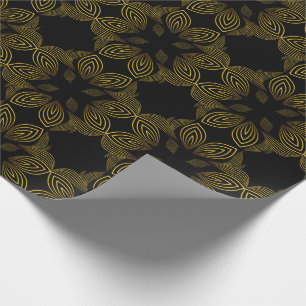 Papier Cadeau pétale de fleur d'or