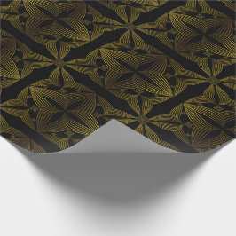 Papier Cadeau pétale de fleur d'or