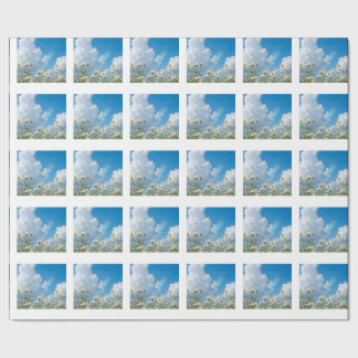 Papier Cadeau Pétales embrassés par le soleil