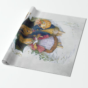 Papier Cadeau Peter Rabbit (parapluie)