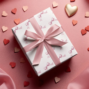 Papier Cadeau Petit cou rose