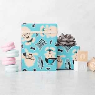 Papier Cadeau Petit homme maudit mot art motif warty envelopper
