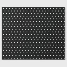 Petit Polka noir et blanc cadeau de Noël
