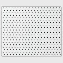 Petit Polka noir et blanc cadeau de Noël