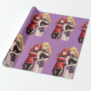 Papier Cadeau Petites filles Anime Thunder_Cove