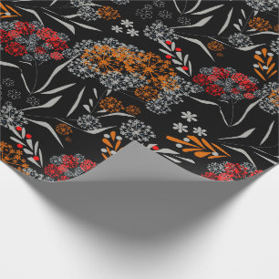 Papier Cadeau Petites fleurs mignonnes sans couture motif floral