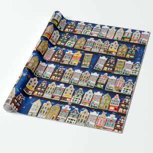 Papier Cadeau Petits souvenirs et cadeaux hollandais - chaussure