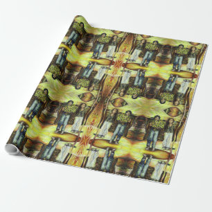 Papier Cadeau Phase de ChapeI Sixtine d'un ChaIIenge