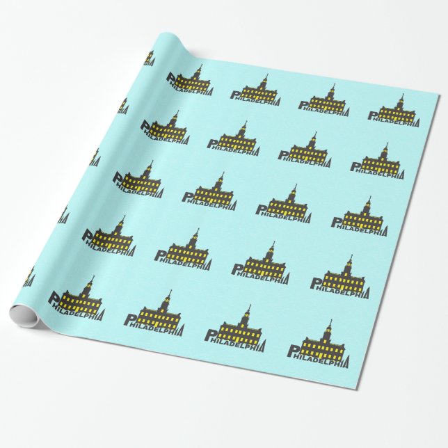 Papier Cadeau Philadelphie 1 (Déroulé)