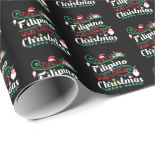 Papier Cadeau Philippines - Les Philippins qui aiment Noël