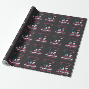 Papier Cadeau Phlebotomiste Blood Venipuncture Vein Phlebotomy