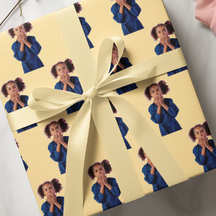 Papier Cadeau Photo Anniversaire de enfant personnalisée   Fun P