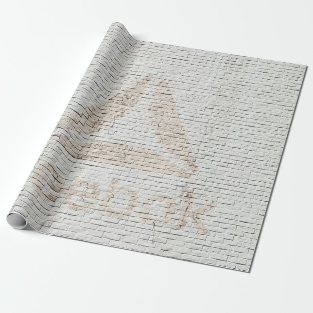 Papier Cadeau Photo de fond du logo de Reebok sur les murs (Déroulé)