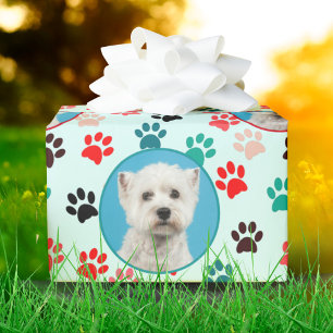 Papier Cadeau Photo personnalisée Logo personnalisé Amoureux des