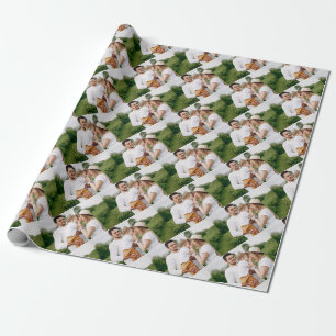 Papier Cadeau Photo personnalisée personnalisée