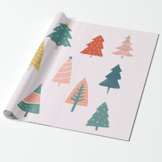 Papier Cadeau Photos amusantes sur les arbres de Noël