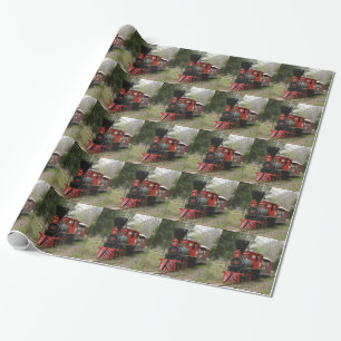 Papier Cadeau Photos des trains de locomotives