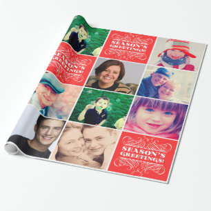 Papier Cadeau Photos préférées de Noël