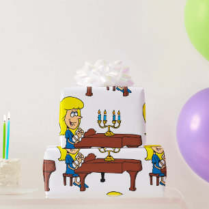 Papier Cadeau Pianiste