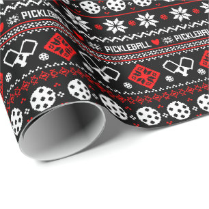 Papier Cadeau 😄 Pickleball 🎄 laide style Sweat de Noël