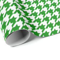 Pied-de-poule vert et blanc moyen