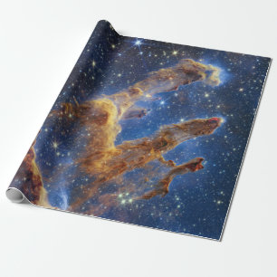 Papier Cadeau piliers création Webb Space Telescope science nasa