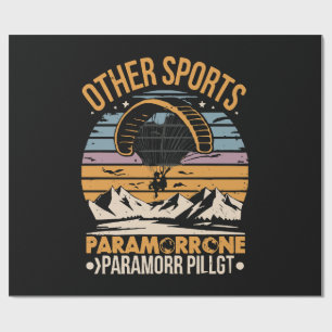 Papier Cadeau Pilote de paramoteur Paramoteur
