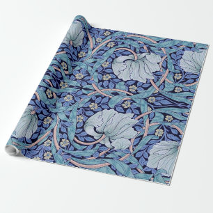 Papier Cadeau Pimpernel Blue, William Morris