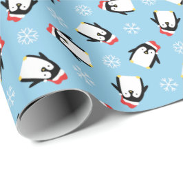 Papier Cadeau Pingouins
