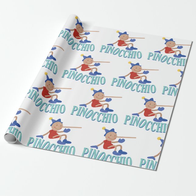 Papier Cadeau Pinocchio Kid (Déroulé)
