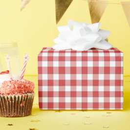 Papier Cadeau Pique-nique En vichy