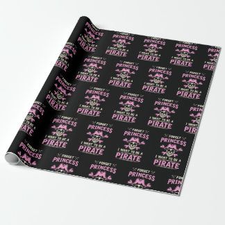 Papier Cadeau Pirate Girls Princess