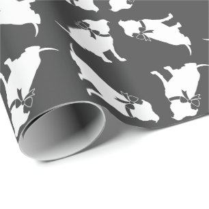 Papier Cadeau Pit Bull Dog Baby shower Pitbull non sexiste