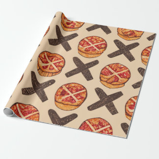 Papier Cadeau pizza cool et amusante