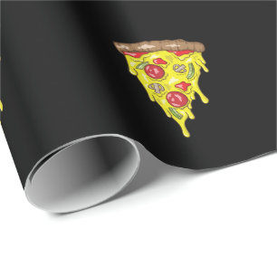 Papier Cadeau Pizza Part Salami
