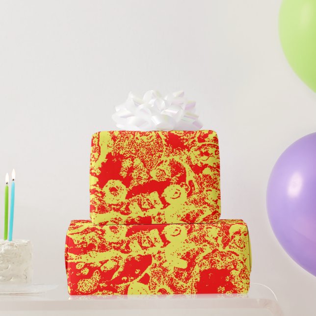 Papier Cadeau Pizza Pop (Cadeaux de fête)