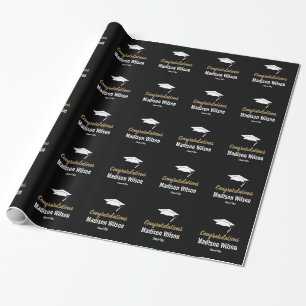 Papier Cadeau Plafond de diplôme Félicitations personnalisé