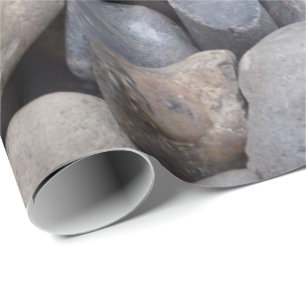 Papier Cadeau Plage côtière Beachcomber Plage Lover Pebbles Text