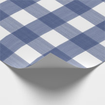 Plaid de Buffalo dans le bleu marine