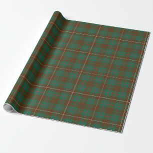 Papier Cadeau Plaid de tartan écossais de chasse de MacKinnon d