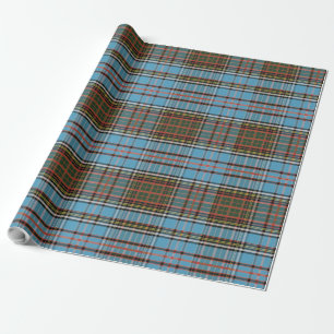 Papier Cadeau Plaid Rustic Anderson À damiers Vacances Tartan