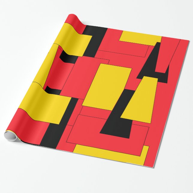 Papier Cadeau Plaisir géométrique (Déroulé)