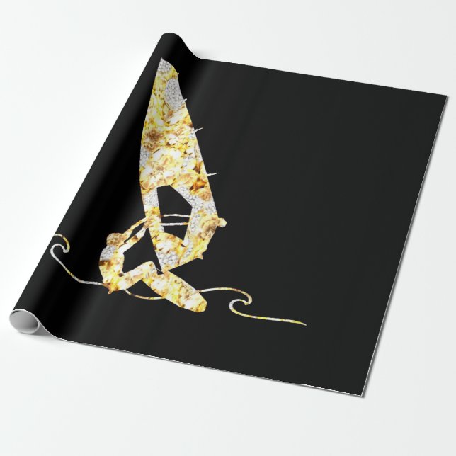 PAPIER CADEAU PLANCHE À VOILE (Déroulé)
