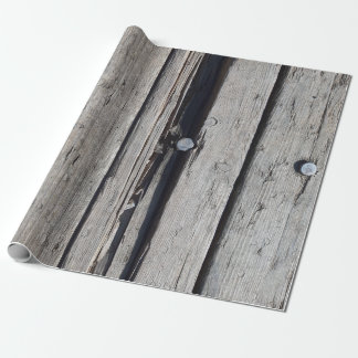 Papier Cadeau Planche de Pont en Bois  Fragma Thermis, Thessalon