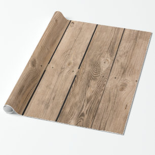 Papier Cadeau Planches en bois III