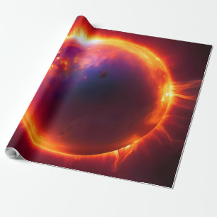 Papier Cadeau Planètes - espace - étoiles - Voie Lactée Galaxie 