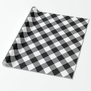 Papier Cadeau Plantation de buffles noirs et blancs