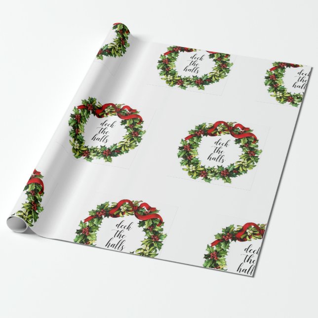 Papier Cadeau Plate-forme le papier d'emballage de halls (Déroulé)