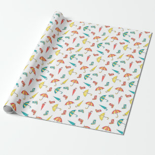 Papier Cadeau Pluie printanière I