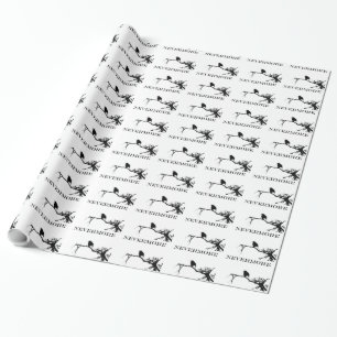 Papier Cadeau Plus jamais conception de Raven Edgar Allan Poe